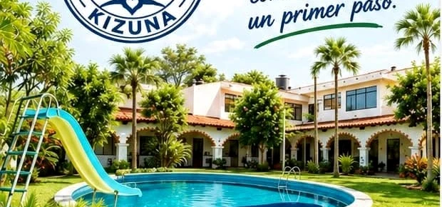 Jardín y exteriores presentados por la clínica Kizuna